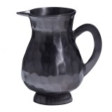 ALU VASE JUG GLOSSY BLACK